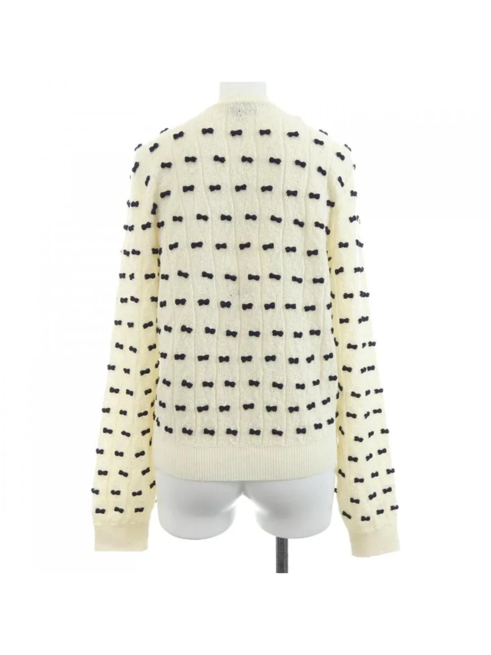 Chanel Knit Sweater White